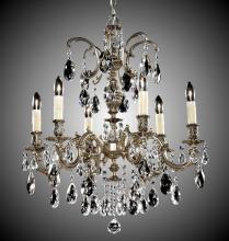  CH9713-A-23S-ST - 6 Light Marlena Chandelier